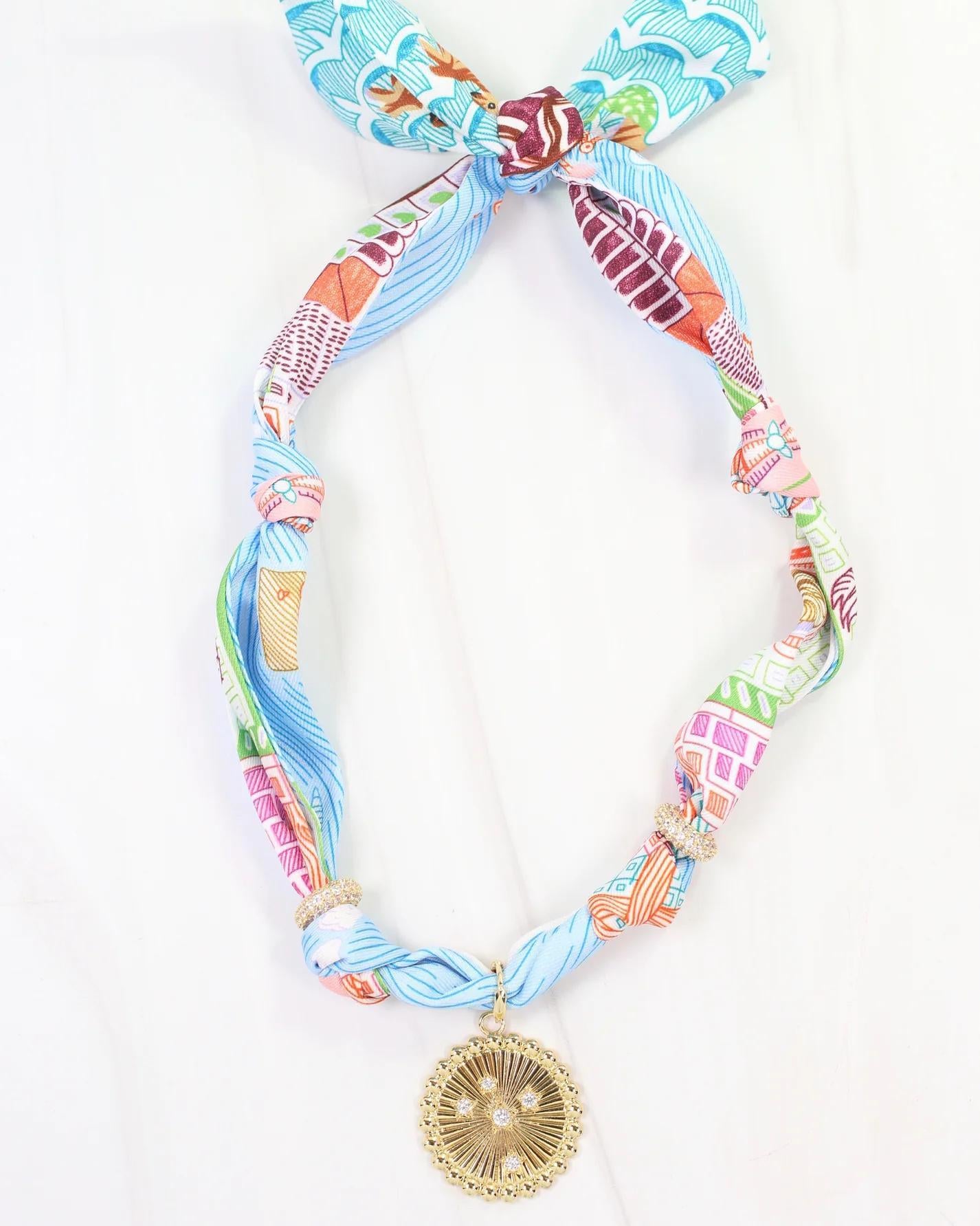Shannon Scarf Charm Necklace
