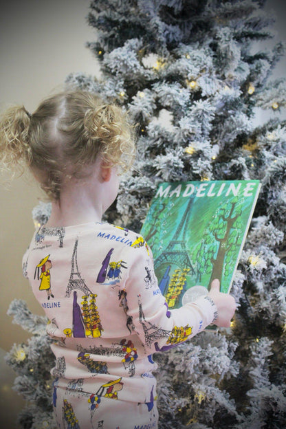 Madeline Pajama Set - Hanging With Book