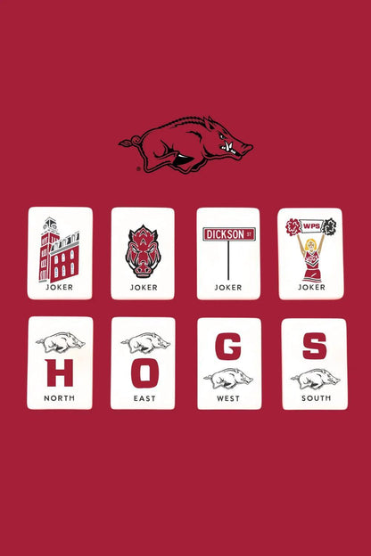 UNIVERSITY OF ARKANSAS® MAHJONG TILES