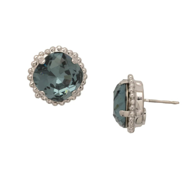 Cushion-Cut Solitaire Stud Earrings