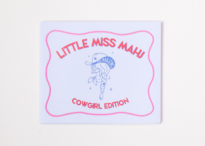 Little Miss Mahj Playing Card - Cowgirl Edition