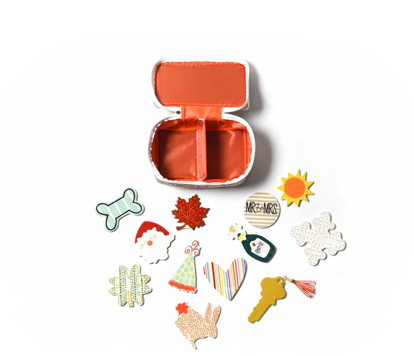 Happy Everything Mini Attachment Bag Gold