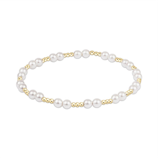 Together Pearl 4mm Sterling Bracelet