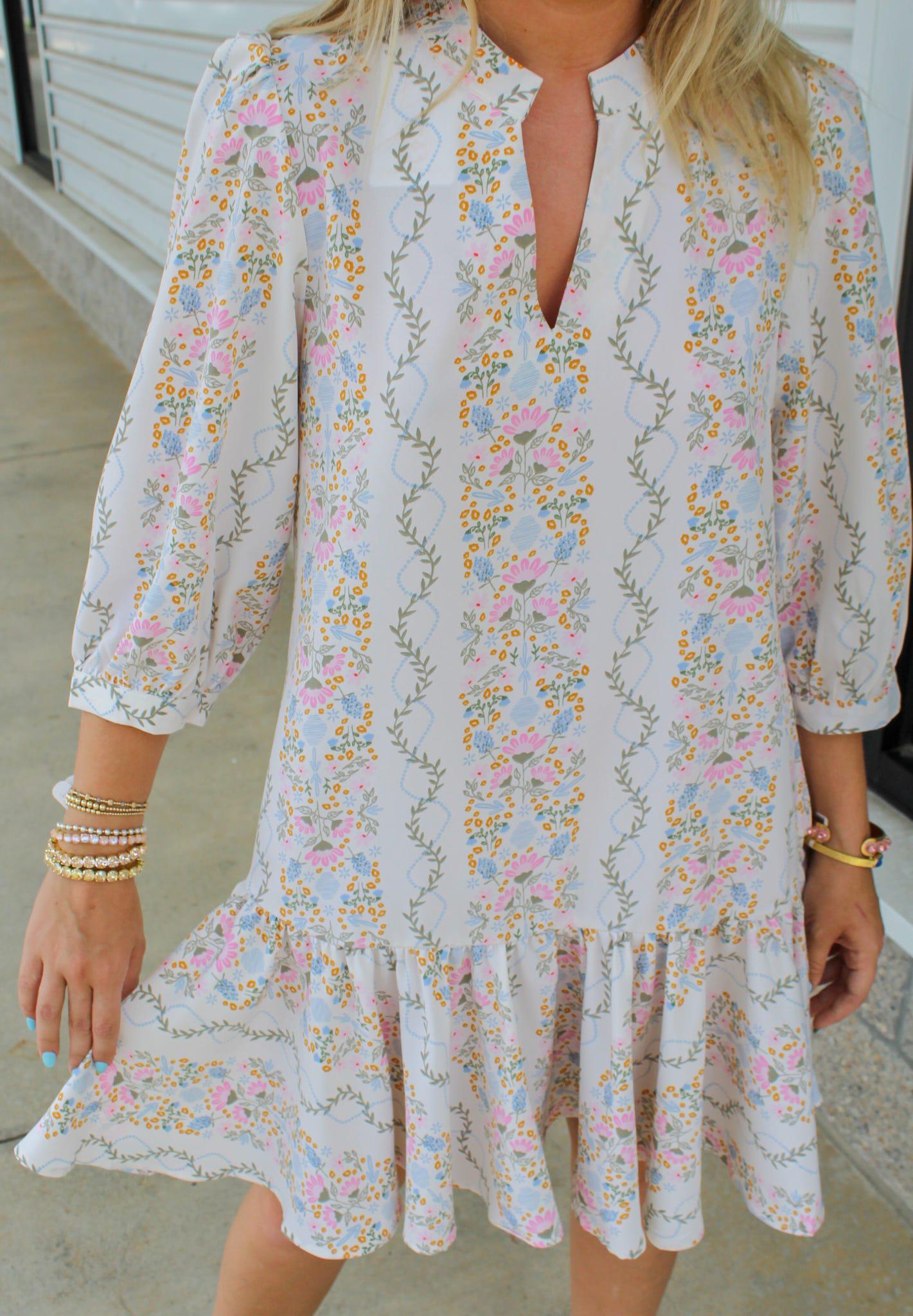 Naomi Ivy Lane Dress - Ivory