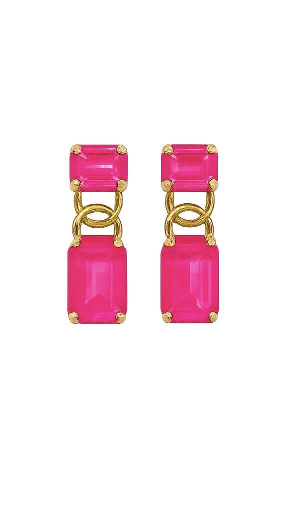 Studio Emerald-Cut Dangle Earring