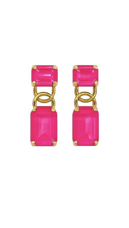 Studio Emerald-Cut Dangle Earring