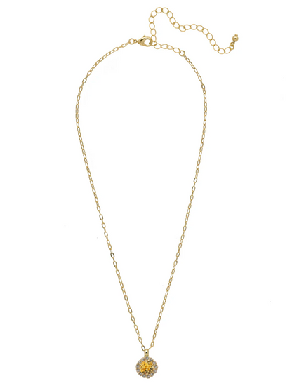 Haute Halo Pendant Necklace