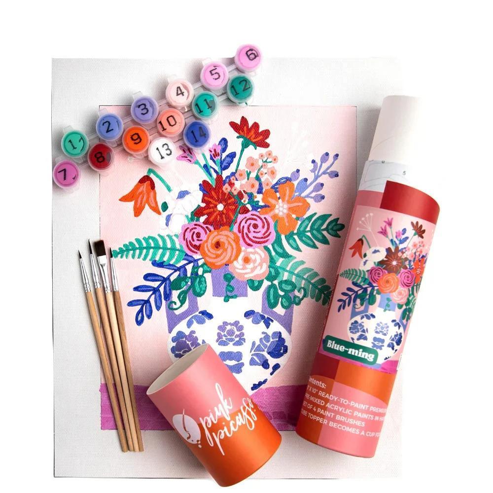 Pink Picasso Paint by Numbers for Adults