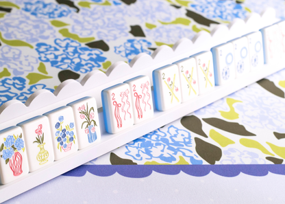 Hydrangea Mahjong Playing Mat