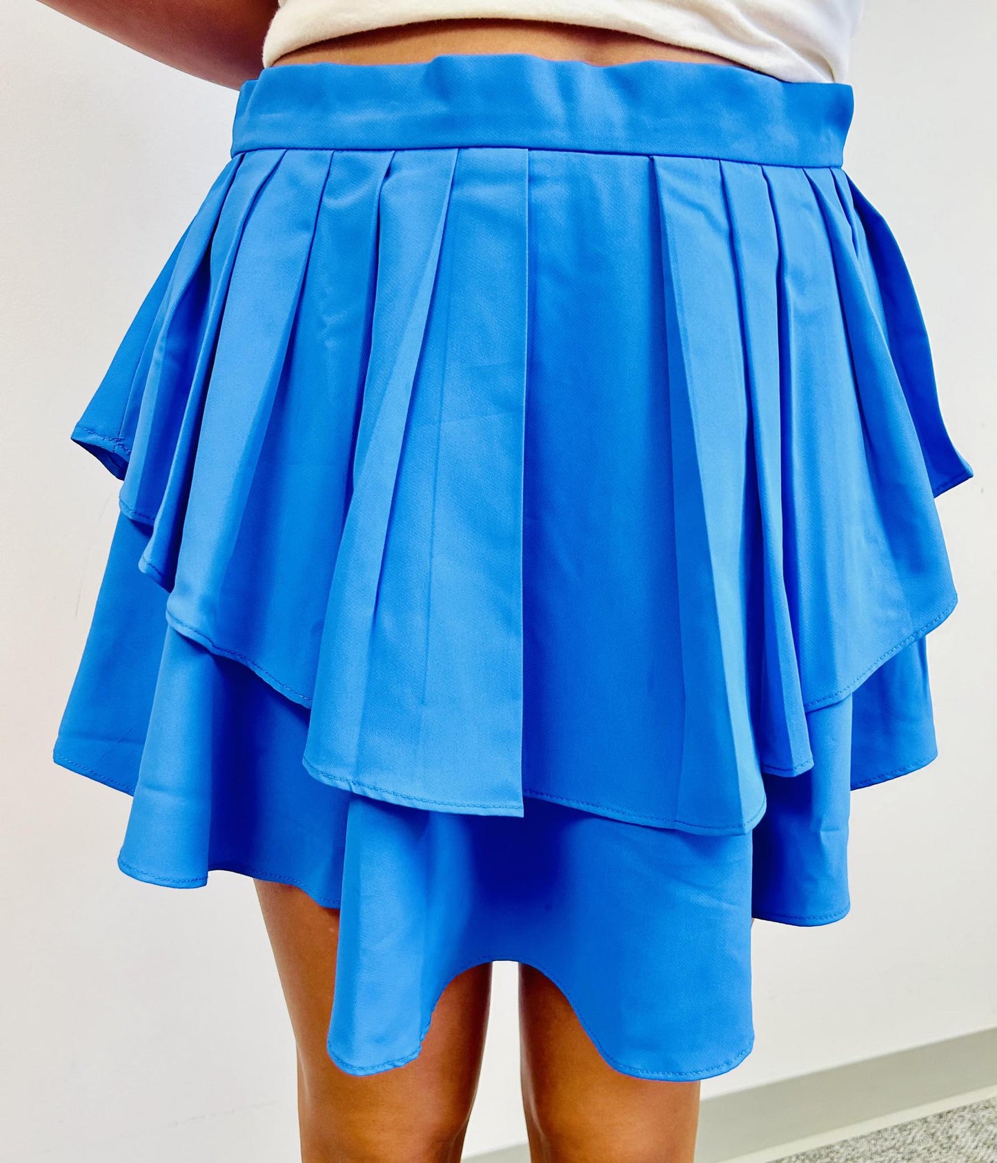 Pleat Detailed Skirt