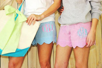 Seersucker Sleep Shorts
