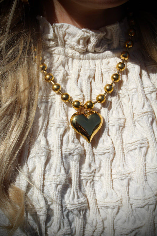 Chunky Heart Necklace