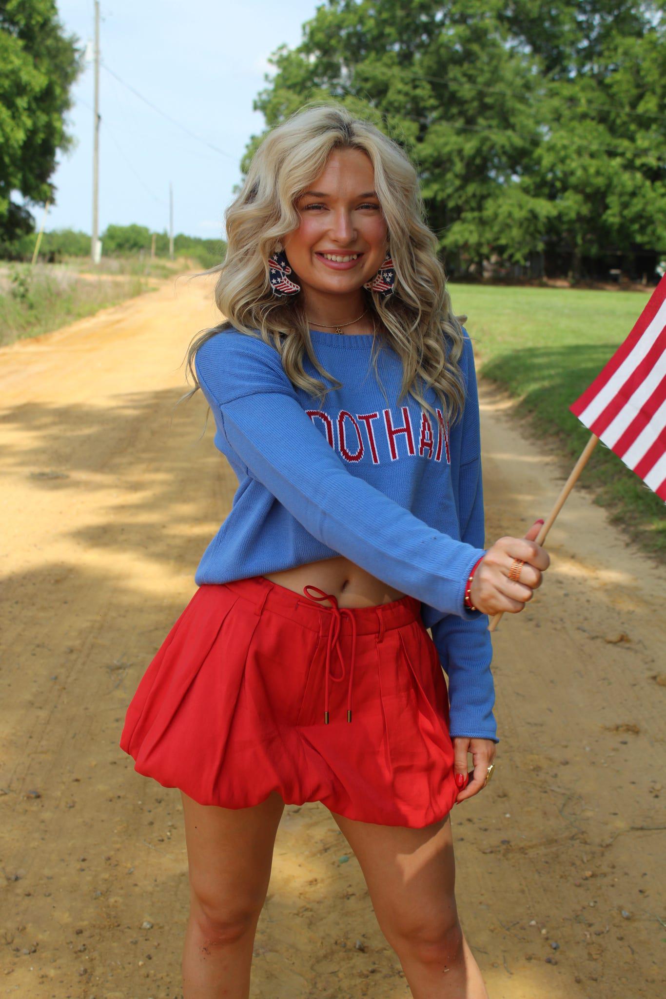 Dothan Boxy Knit Sweater
