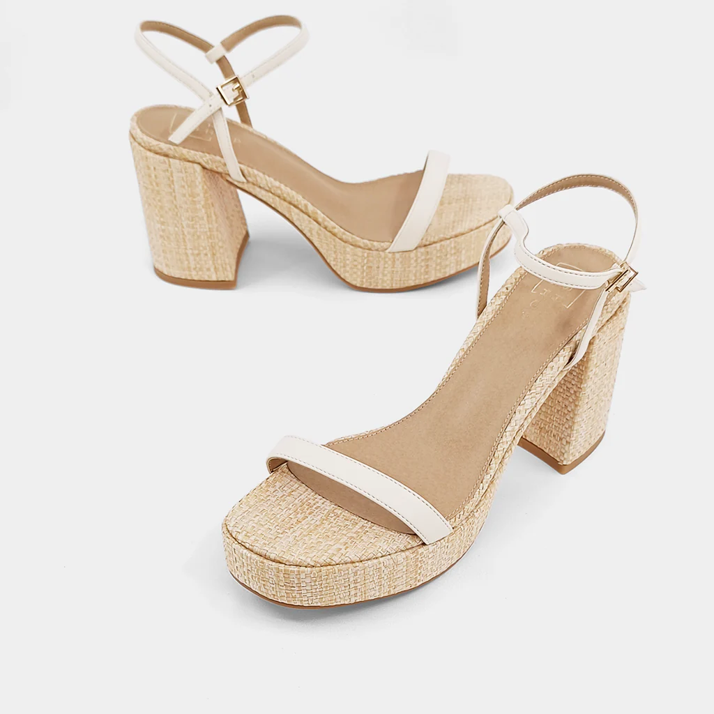 Gretchen Sandal - 112 Bone