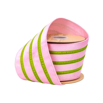 Wired Velvet Ribbon w/ Trim