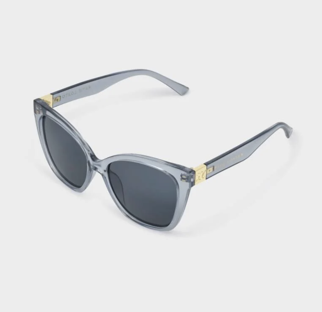 Mykonos  Sunglasses Blue Transparent