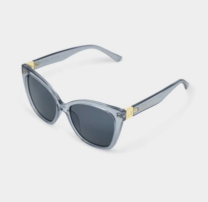Mykonos  Sunglasses Blue Transparent