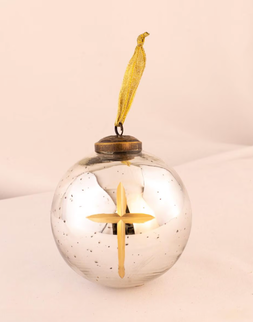 Cruix Glass Ball Ornament