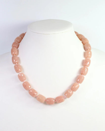 Charlestown Textured Beaded Necklace