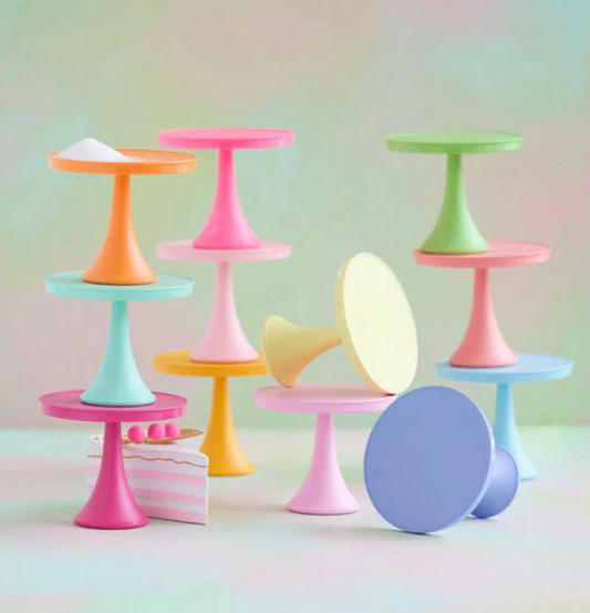 8.5" x 7" Melamine Cake Plates