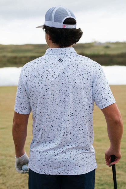 Performance Polo - White Speckled