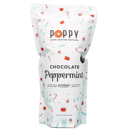Chocolate Peppermint Holiday Market Bag
