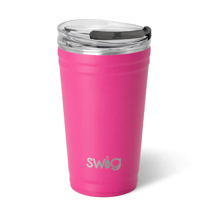 Hot Pink Party Cup (24 oz)