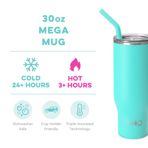 Aqua Mega Mug (30oz)