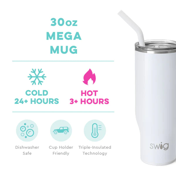 Diamond White Mega Mug (30oz)