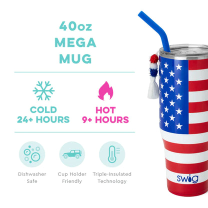 All American Mega Mug (40oz)