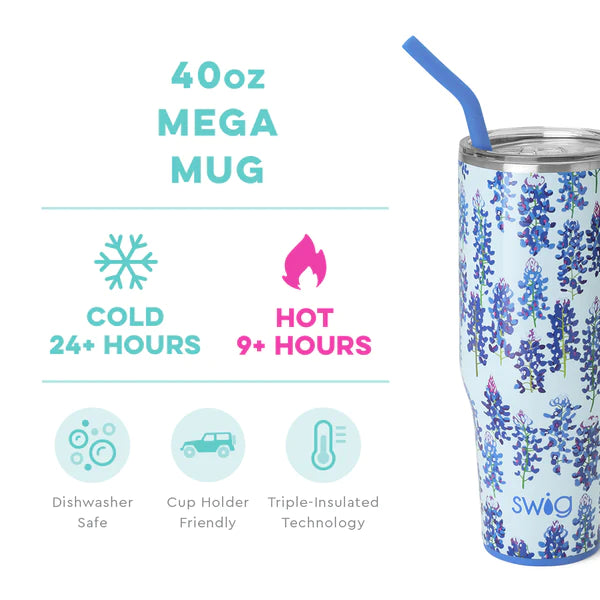 Bluebonnet Mega Mug (40 oz)