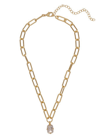 Nia Pendant Necklace - Bright Gold