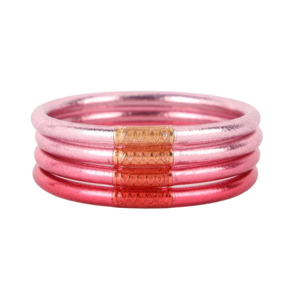 Serenity Prayer Carousel Pink All Weather Bangles