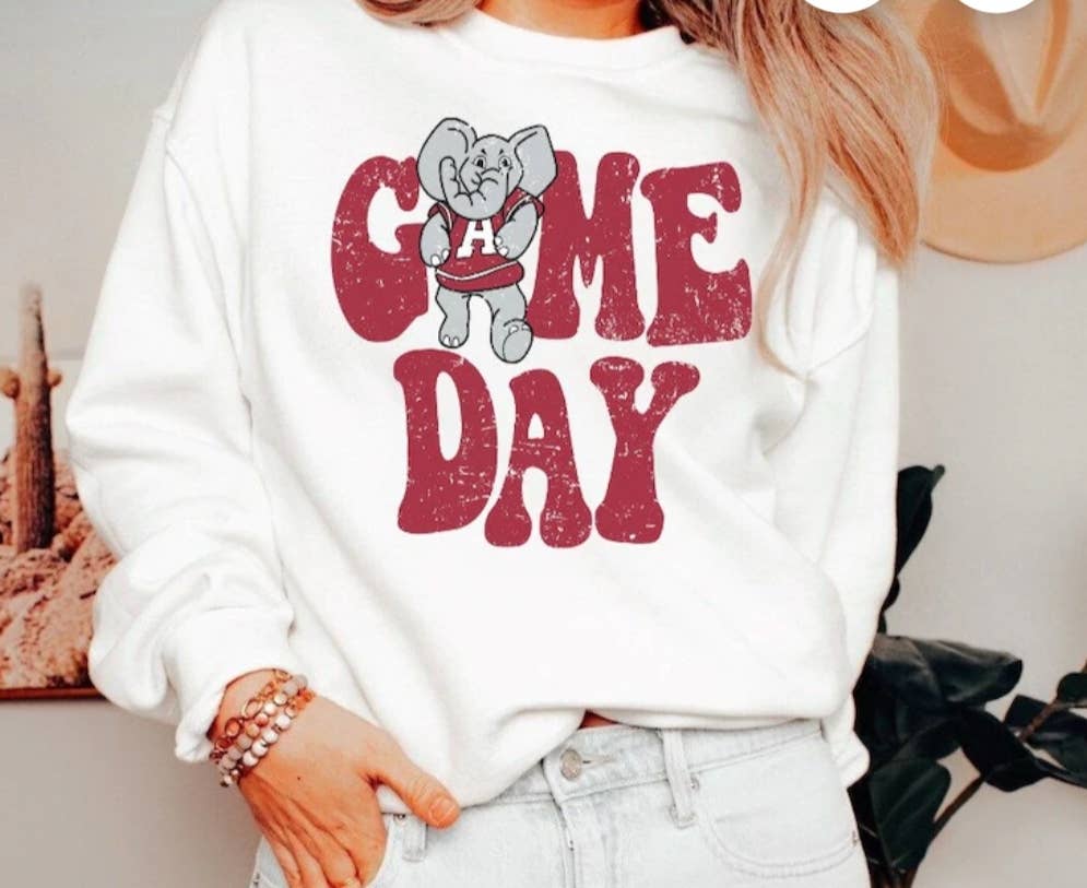 Game day alabama sweatshirt / t shirt