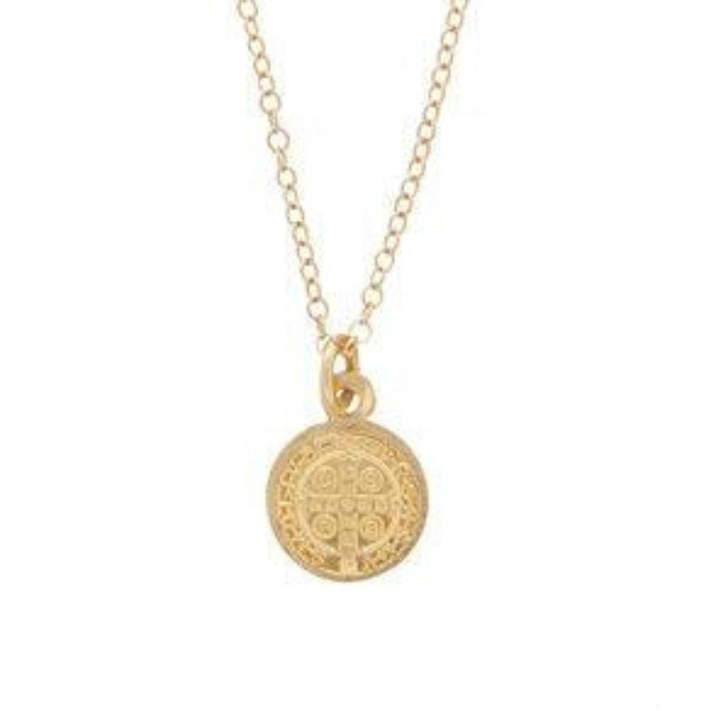 egirl blessing small necklace gold 14"