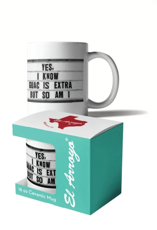Coffee Mug 16oz - Guac Is Extra