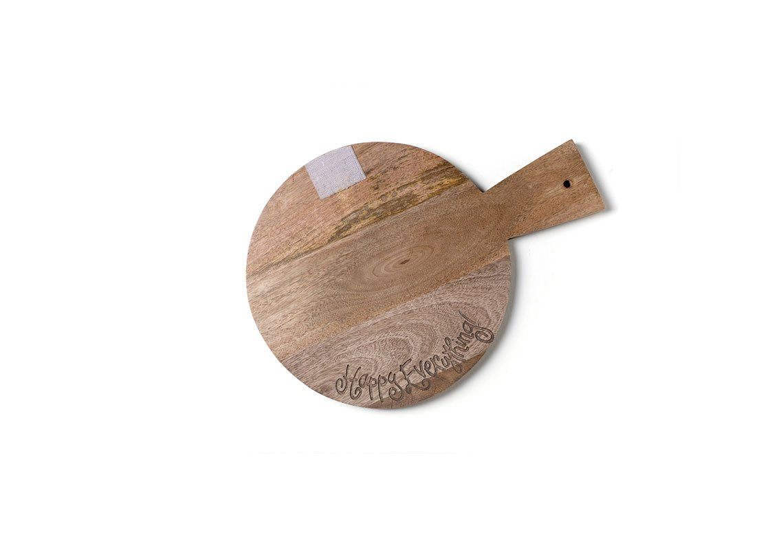 Happy Everything Mini Wood 10" Serving Board