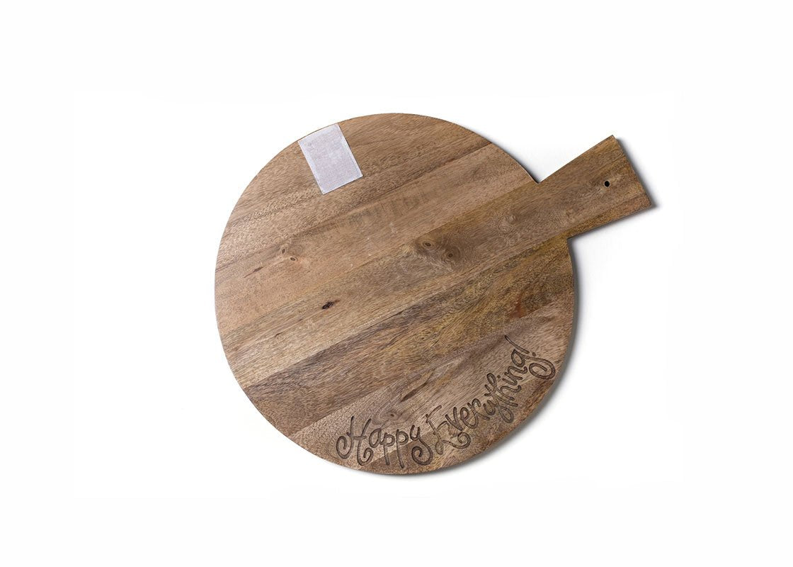 Happy Everything Big Wood 16" Serving Board