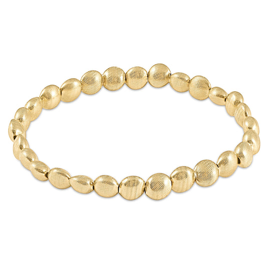 enewton Extends - Honesty Gold Bead Bracelet - 6mm