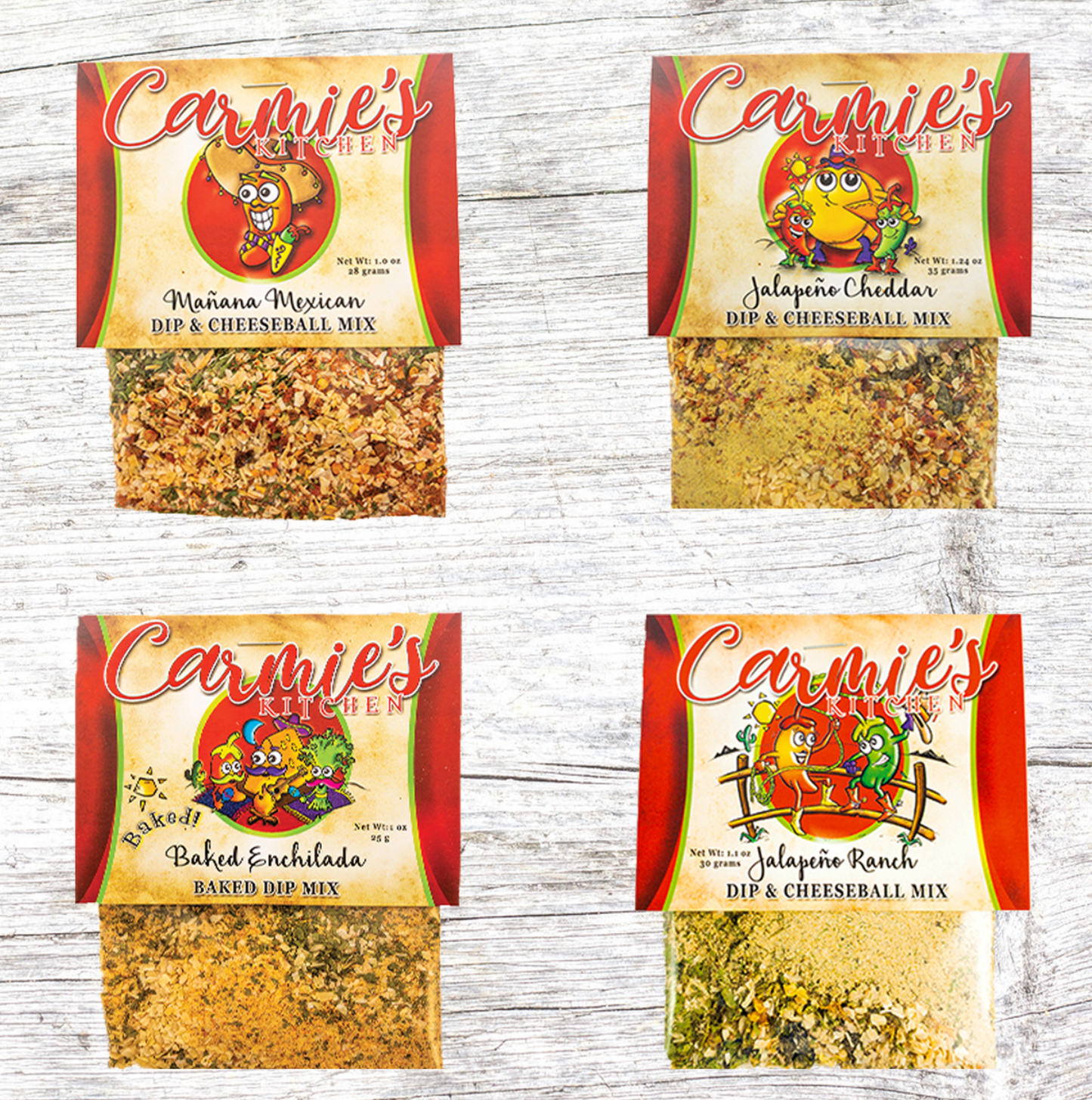 Carmie's Kitchen Dip & Cheeseball Mix