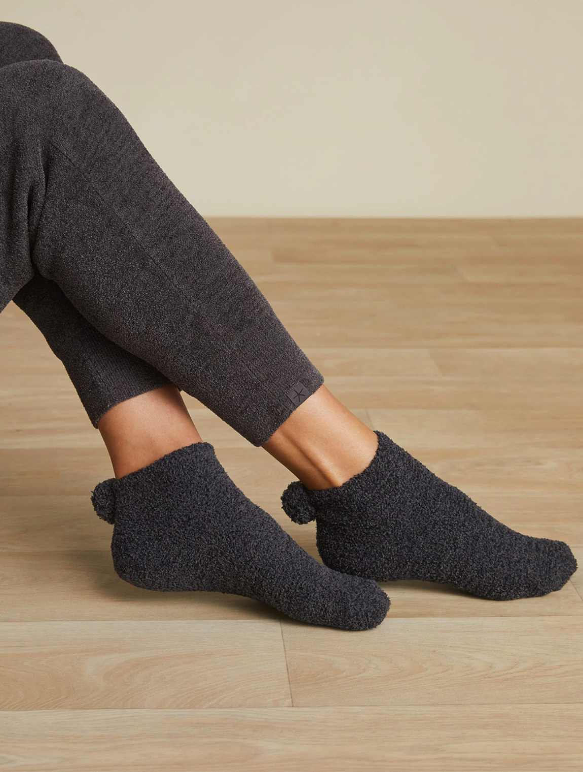 CozyChic Women's Pom Pom Ankle Socks