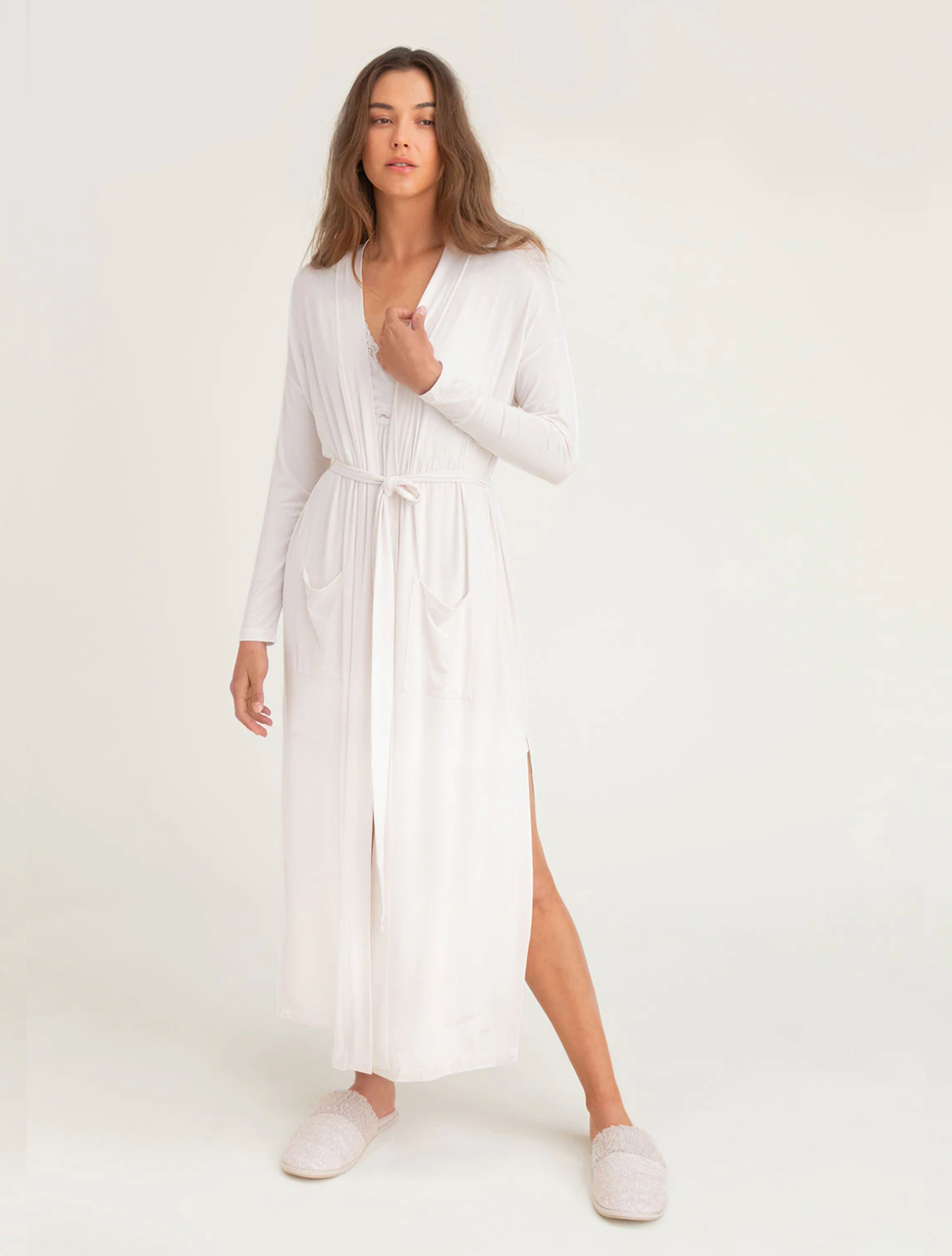 Luxe Milk Jersey Women's Duster Robe