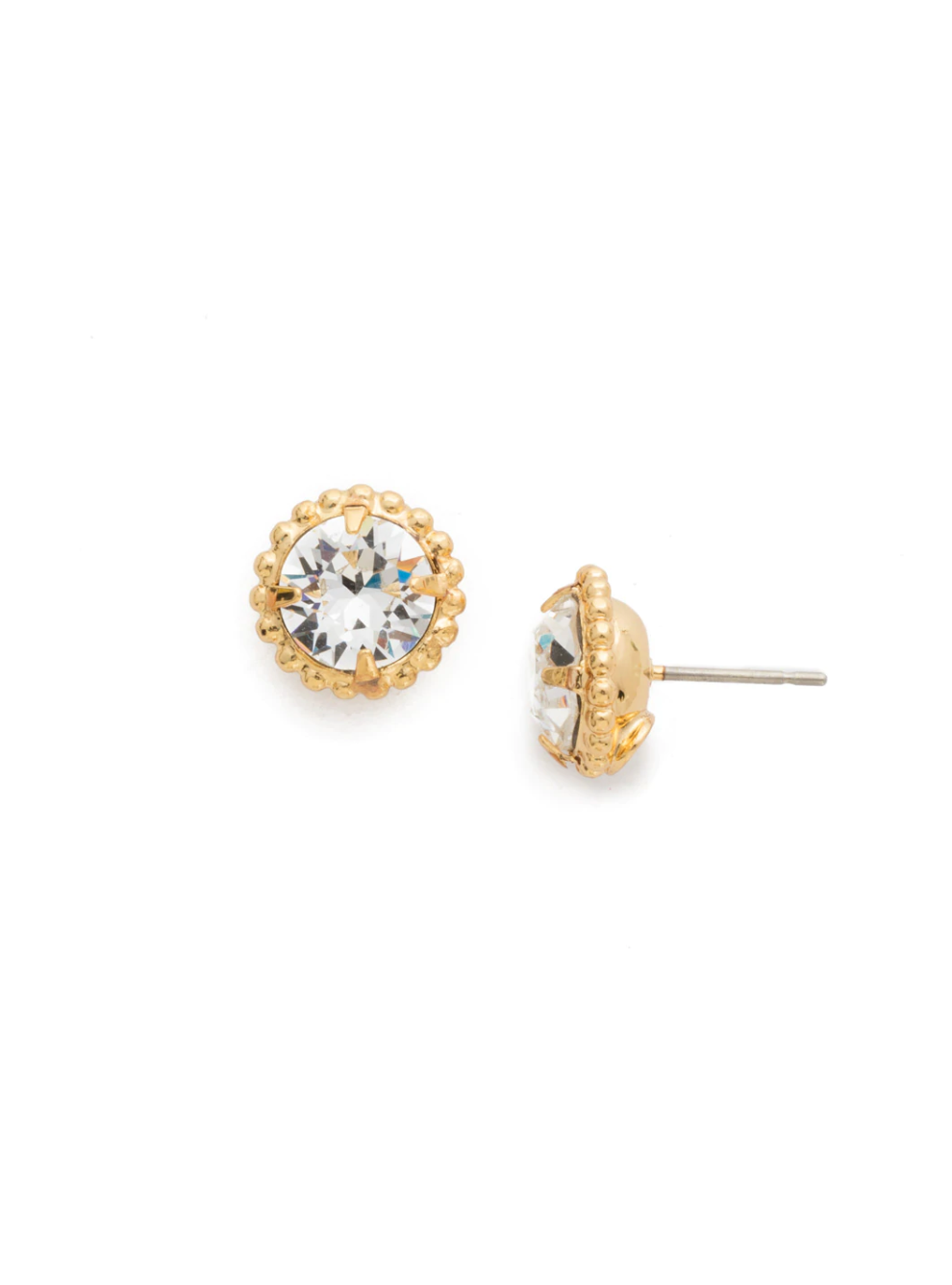 Simplicity Stud Earring - Bright Gold