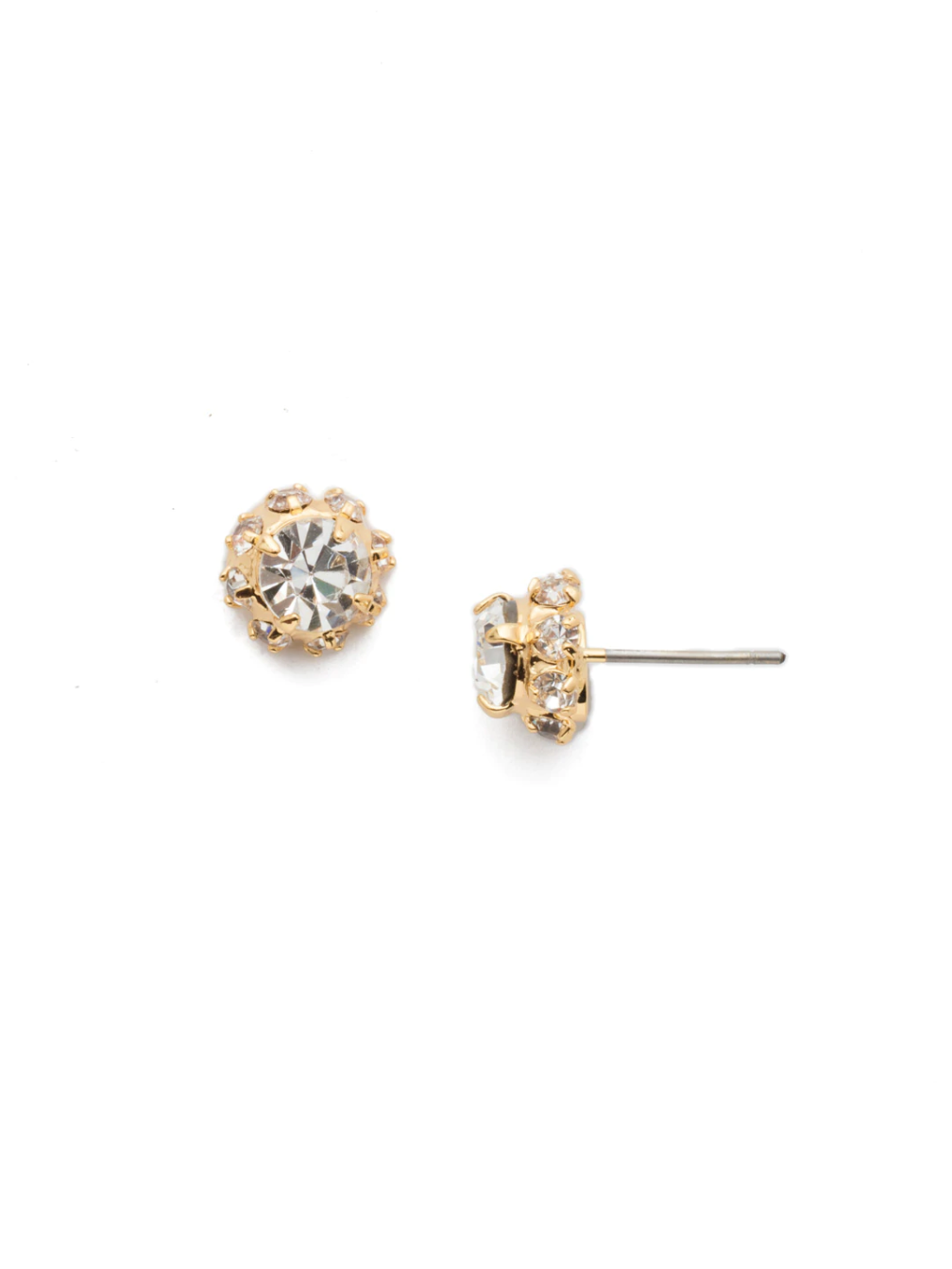 Winslow Stud Earrings - Bright Gold