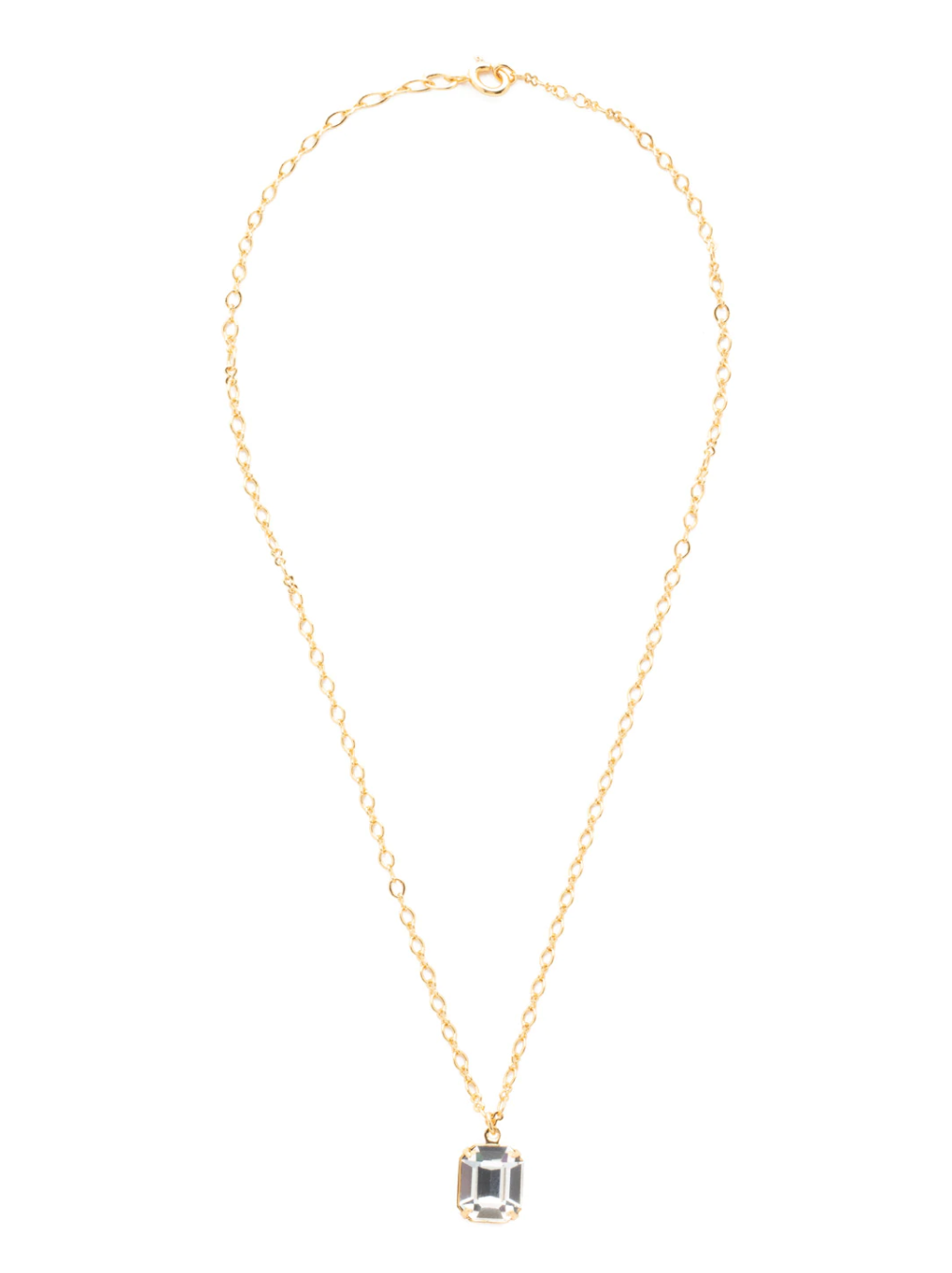 Emmy Pendant Necklace - Bright Gold