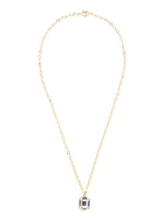 Emmy Pendant Necklace - Bright Gold