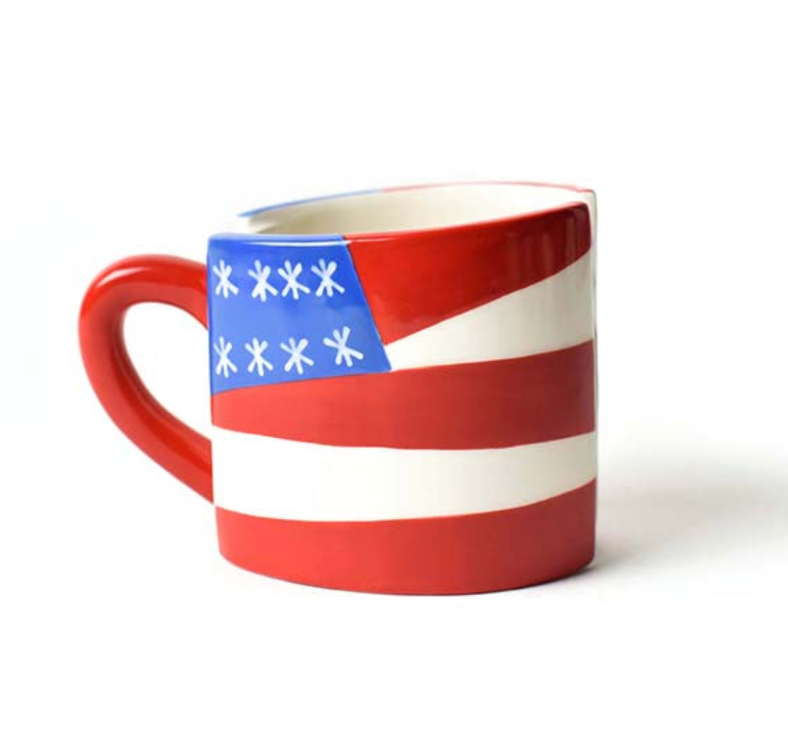 Flag Shaped Mug