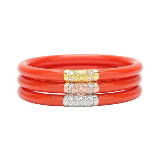 Coral Three Kings All Weather Bangles