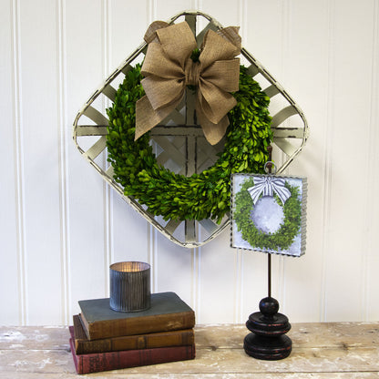 Gallery Boxwood Wreath Print