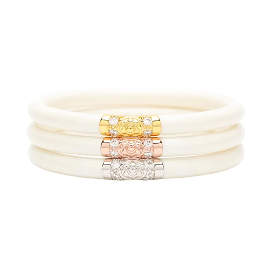 Ivory Three Kings All Weather Bangles